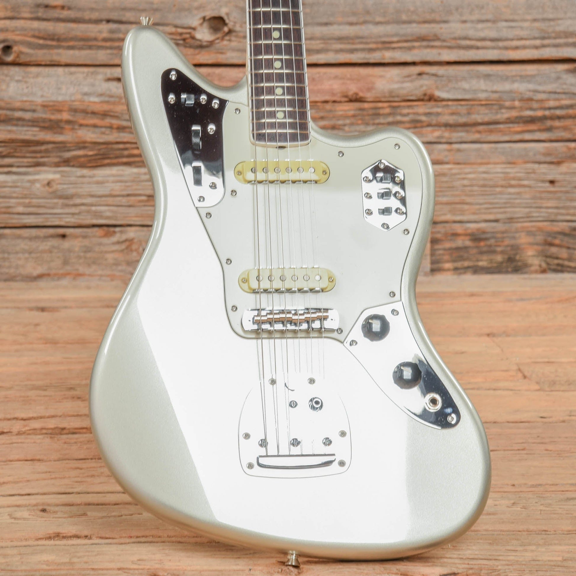 Fender MIJ Traditional II Late '60s Jaguar Inca Silver 2023 Electric Guitars / Solid Body