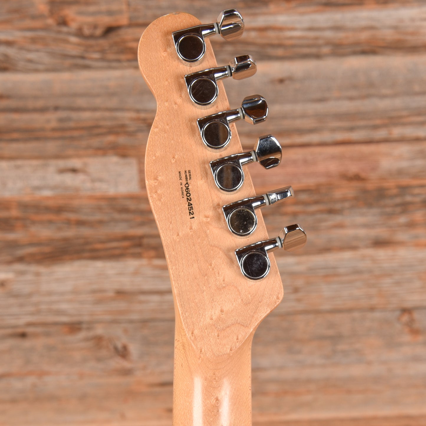 Fender MIK Telecaster Natural Electric Guitars / Solid Body