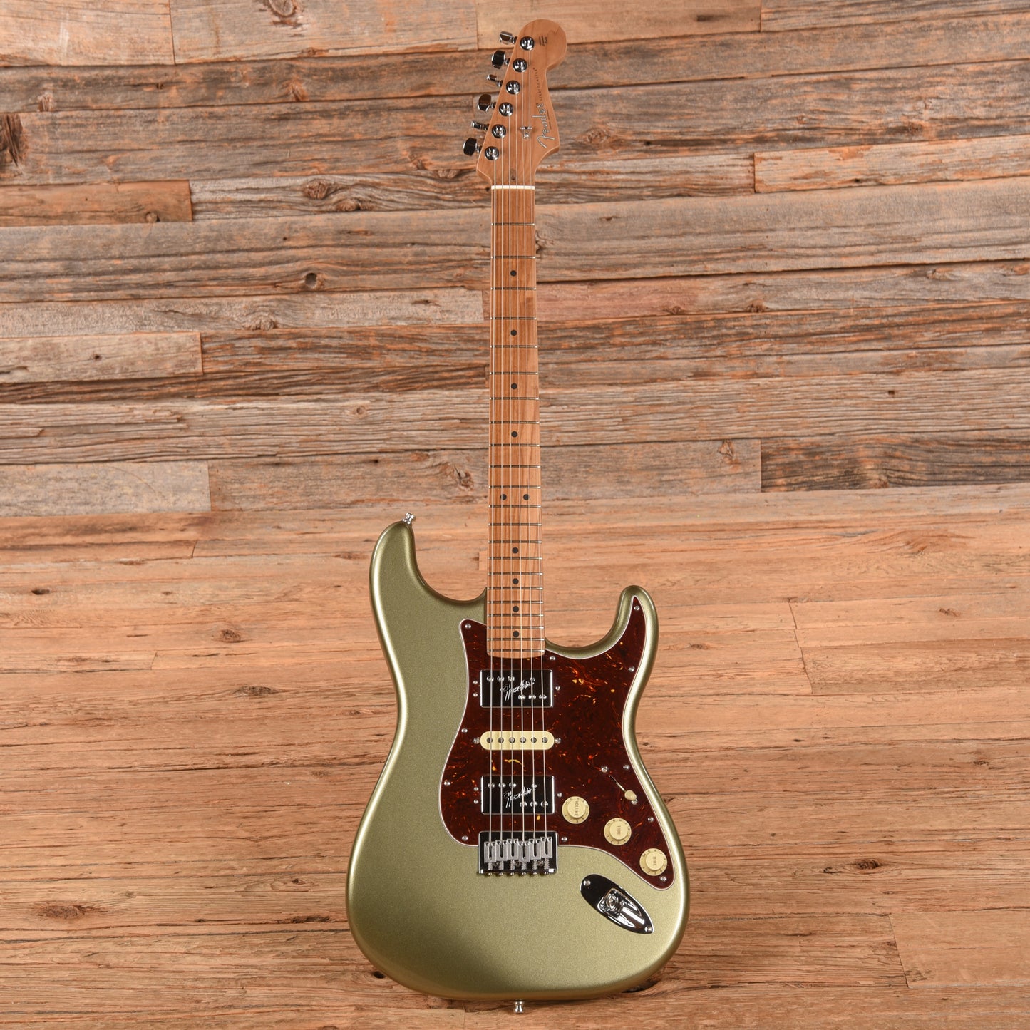 Fender Mod Shop American Stratocaster Jade Pearl Metallic 2024 Electric Guitars / Solid Body
