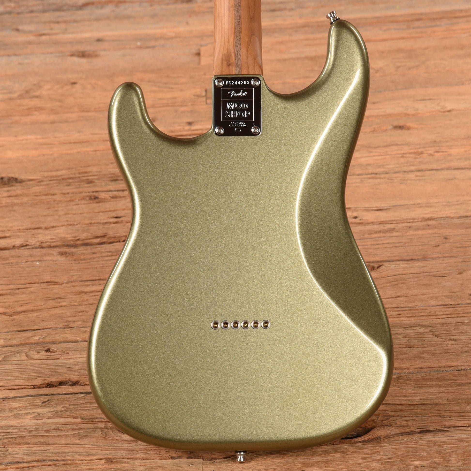 Fender Mod Shop American Stratocaster Jade Pearl Metallic 2024 Electric Guitars / Solid Body