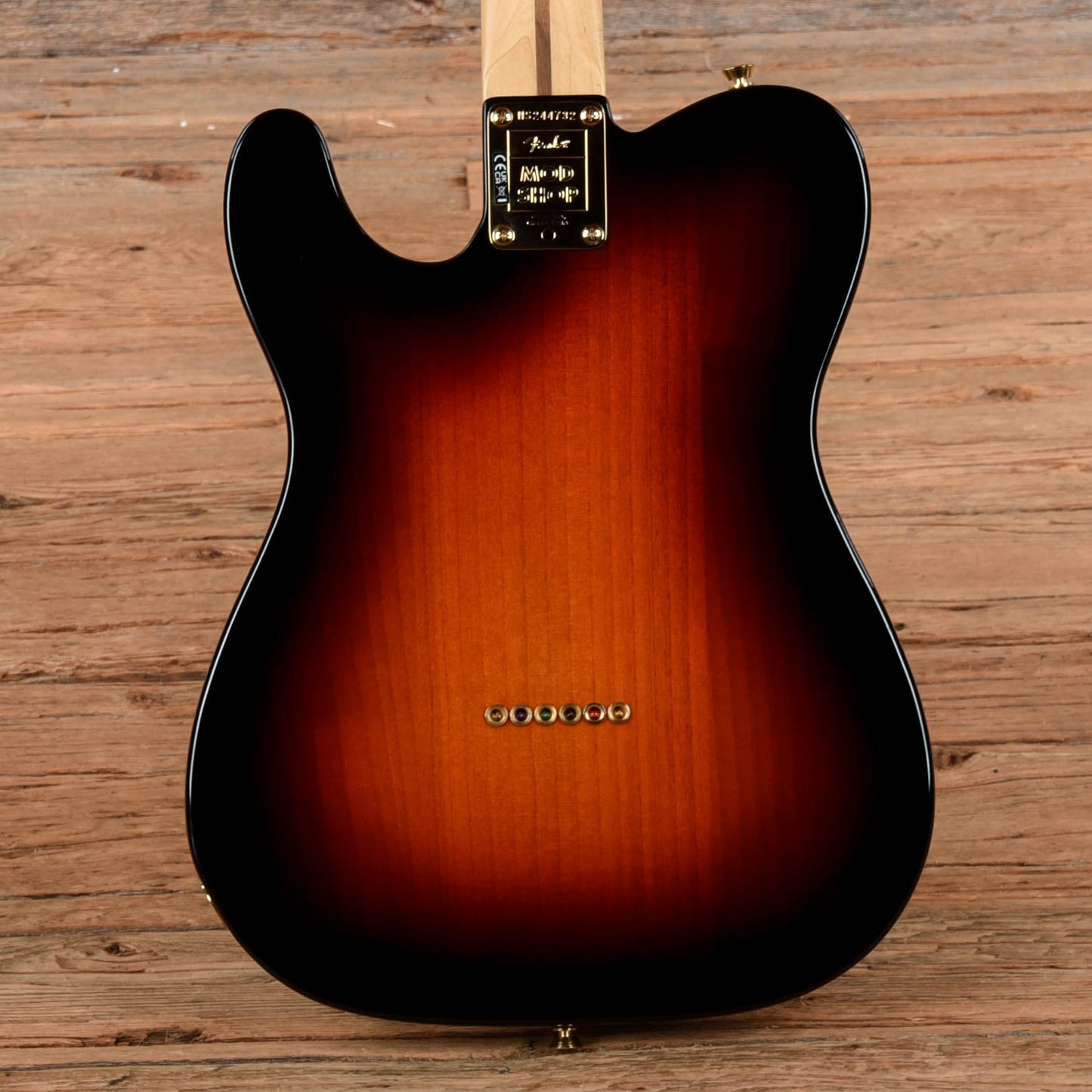Fender Mod Shop Nashville Telecaster 3-Color Sunburst 2024 Electric Guitars / Solid Body