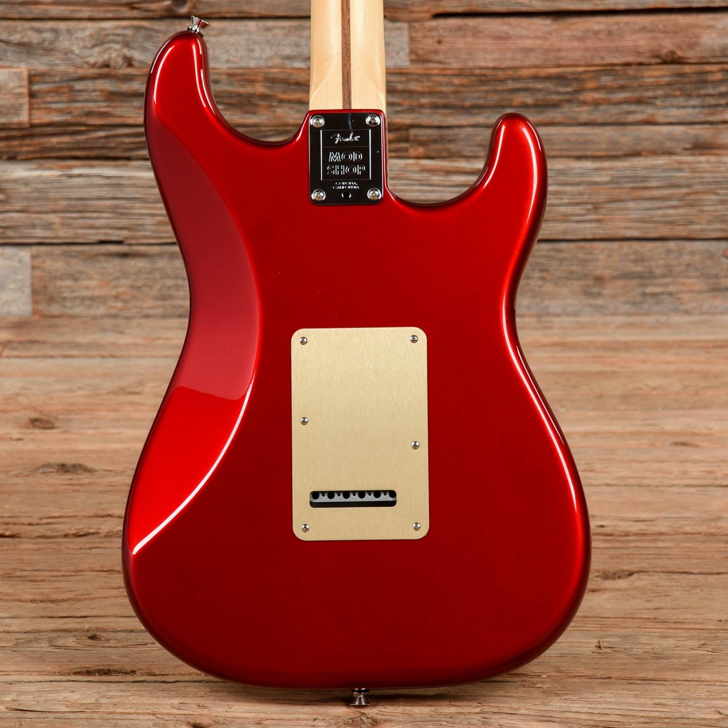 Fender Mod Shop Stratocaster Candy Apple Red 2016 LEFTY Electric Guitars / Solid Body