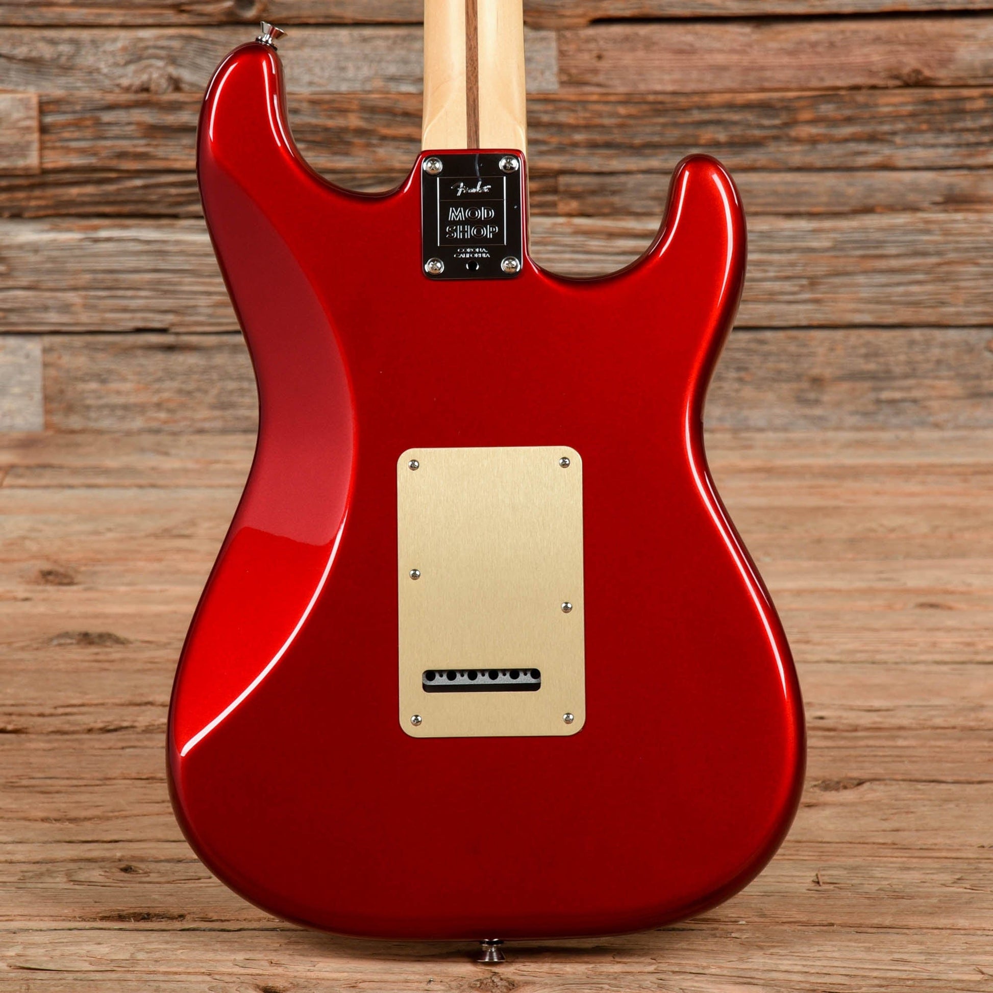 Fender Mod Shop Stratocaster Candy Apple Red 2016 LEFTY Electric Guitars / Solid Body