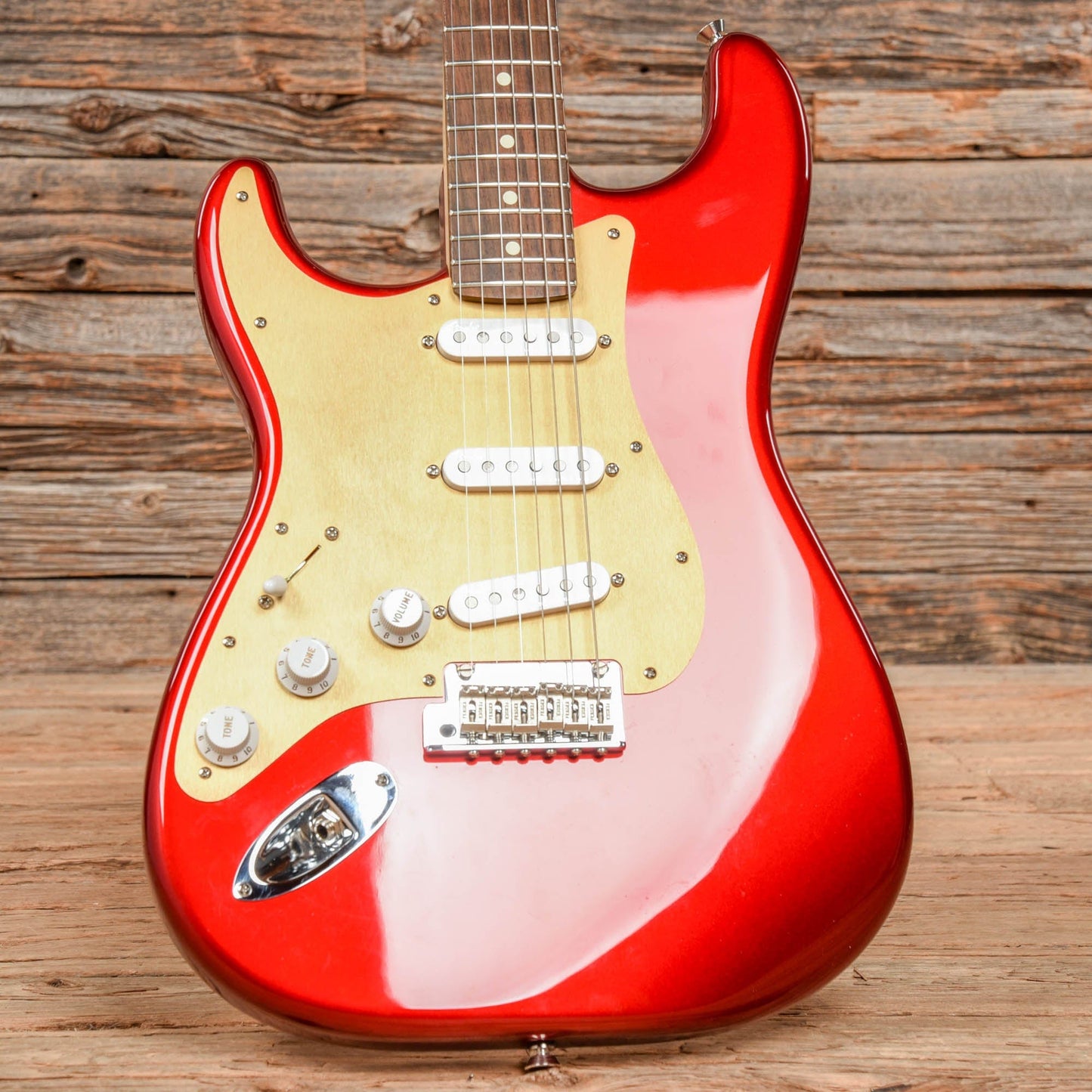 Fender Mod Shop Stratocaster Candy Apple Red 2016 LEFTY Electric Guitars / Solid Body