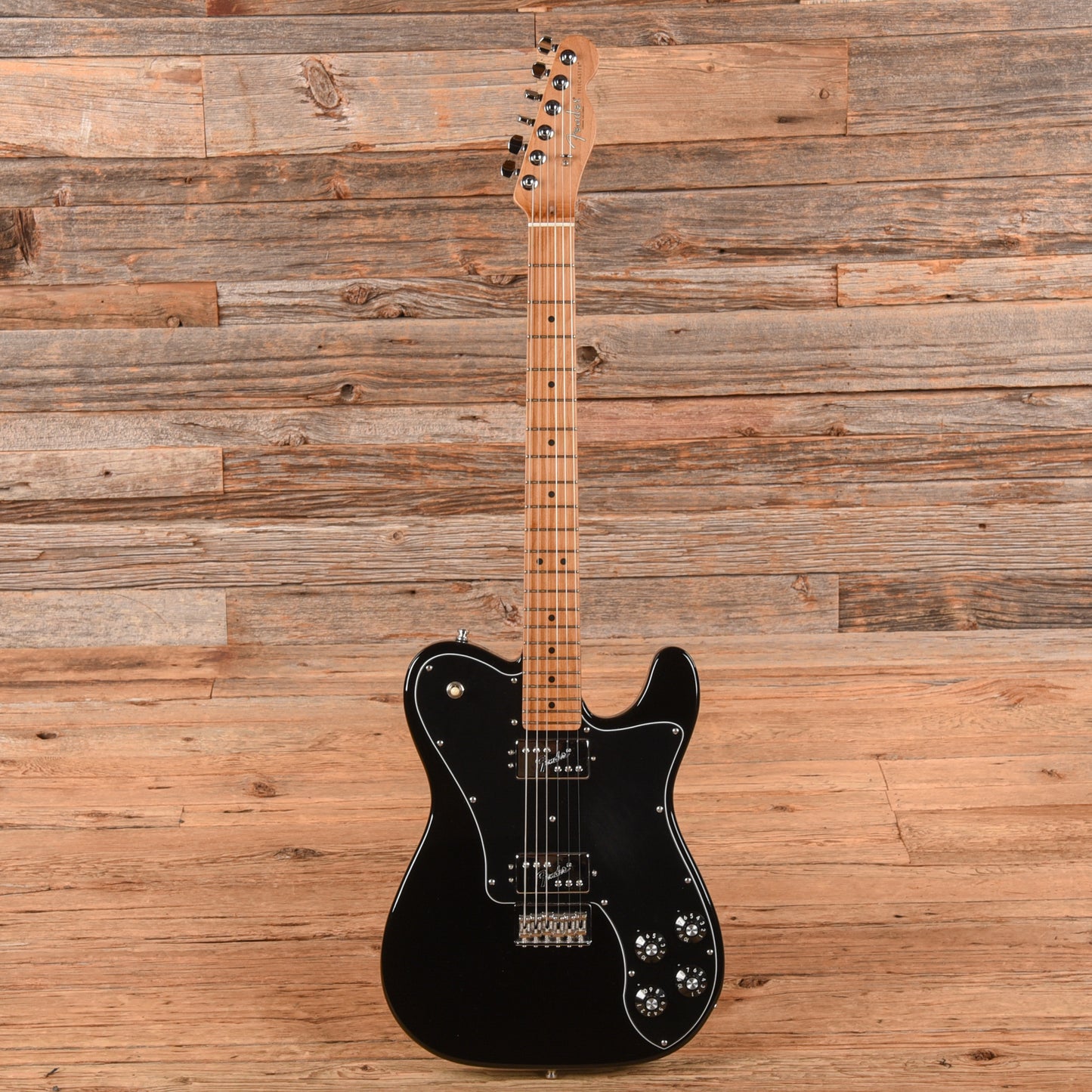 Fender Mod Shop Telecaster Deluxe Black 2020 Electric Guitars / Solid Body