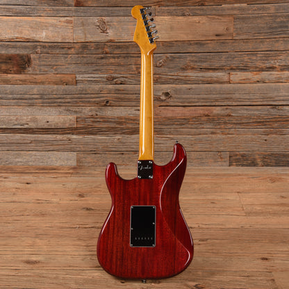 Fender Modern Player Stratocaster Crimson Red Transparent 2013 Electric Guitars / Solid Body