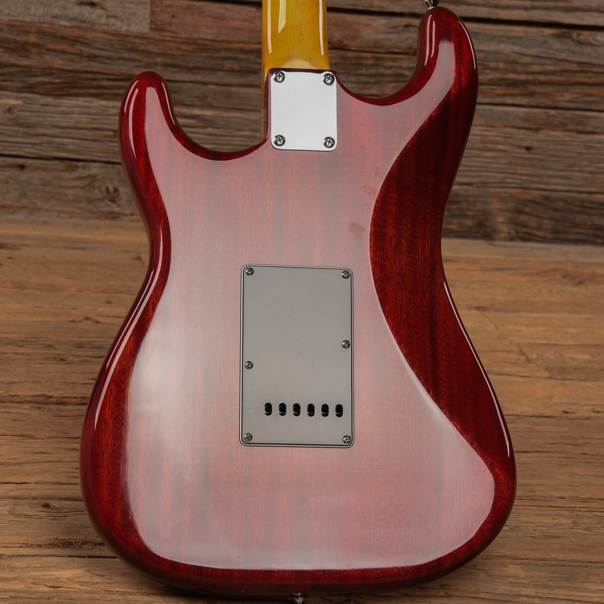Fender Modern Player Stratocaster Crimson Red Transparent 2013 Electric Guitars / Solid Body