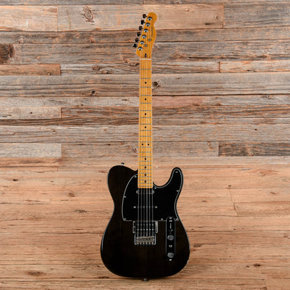 Fender Modern Player Telecaster Plus Transparent Black 2011 Electric Guitars / Solid Body