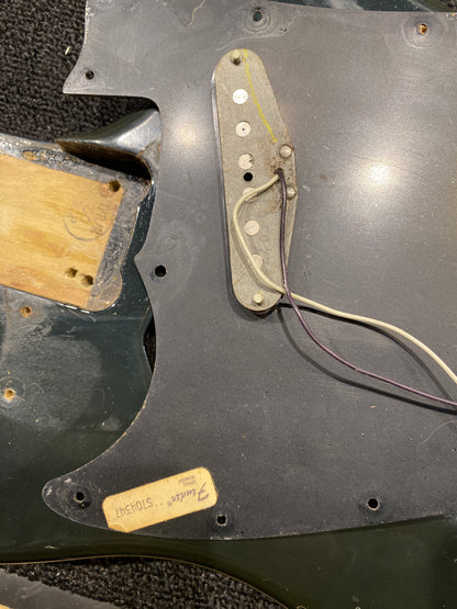 Fender Music Master Black 1977 Electric Guitars / Solid Body