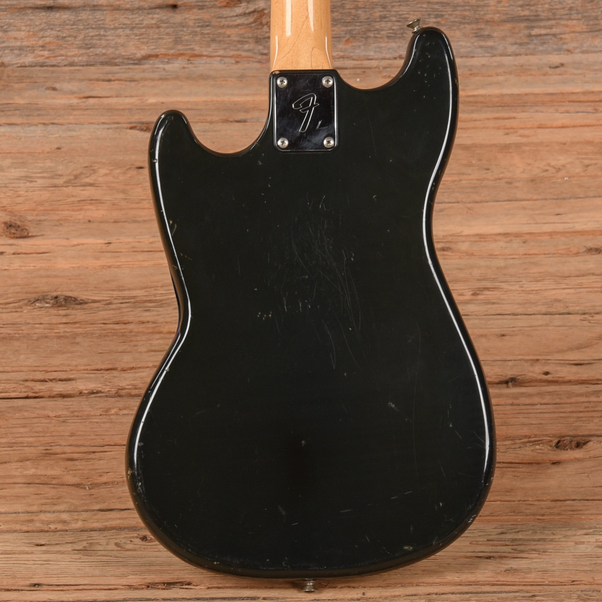 Fender Music Master Black 1977 Electric Guitars / Solid Body