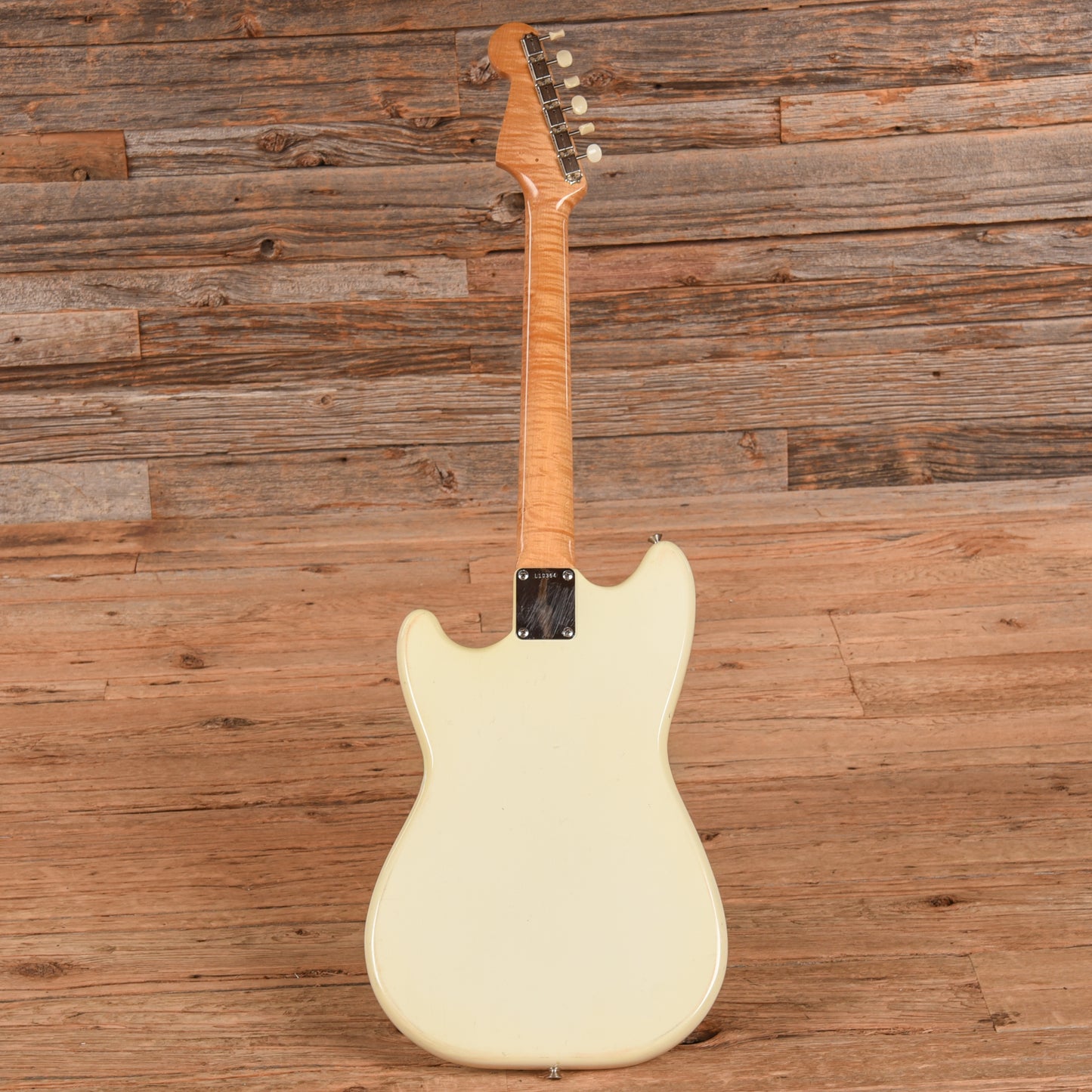 Fender Music Master Olympic White 1963 Electric Guitars / Solid Body