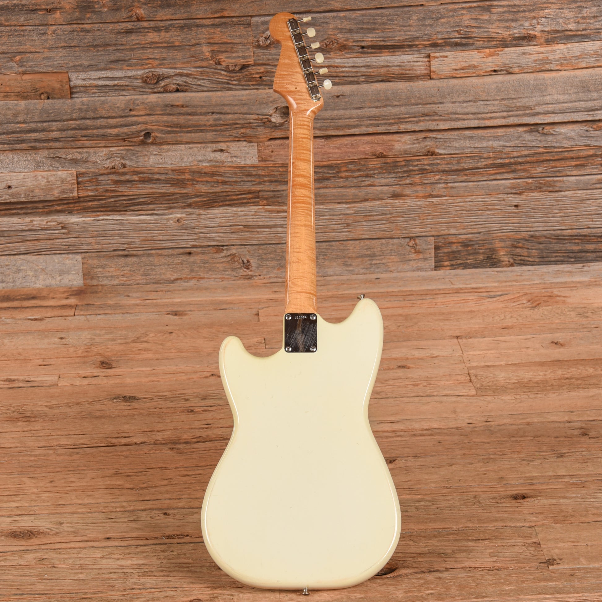 Fender Music Master Olympic White 1963 Electric Guitars / Solid Body