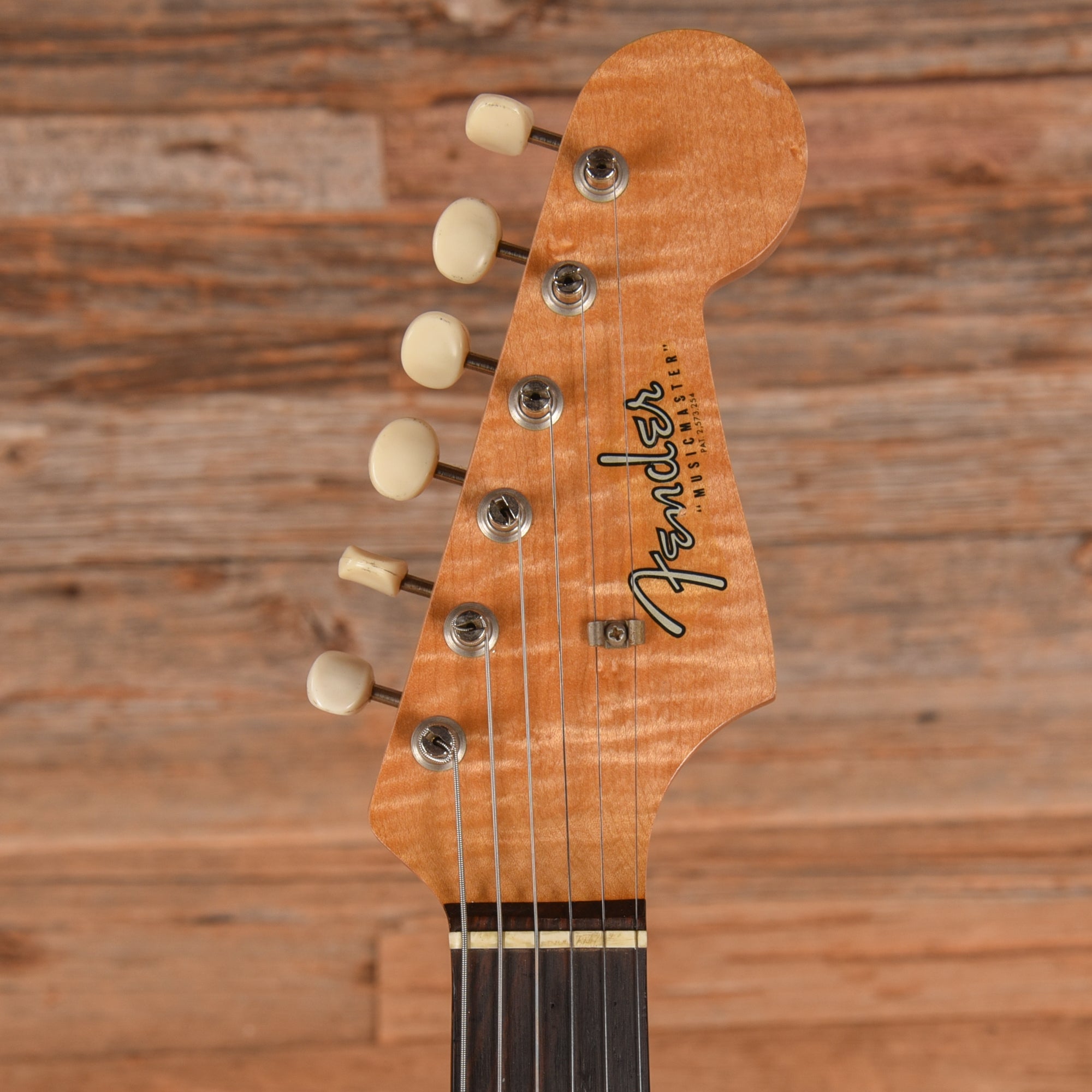 Fender Music Master Olympic White 1963 Electric Guitars / Solid Body