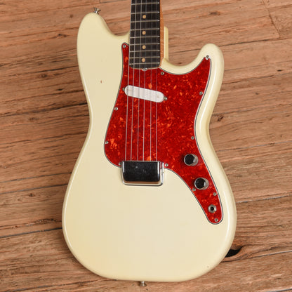 Fender Music Master Olympic White 1963 Electric Guitars / Solid Body