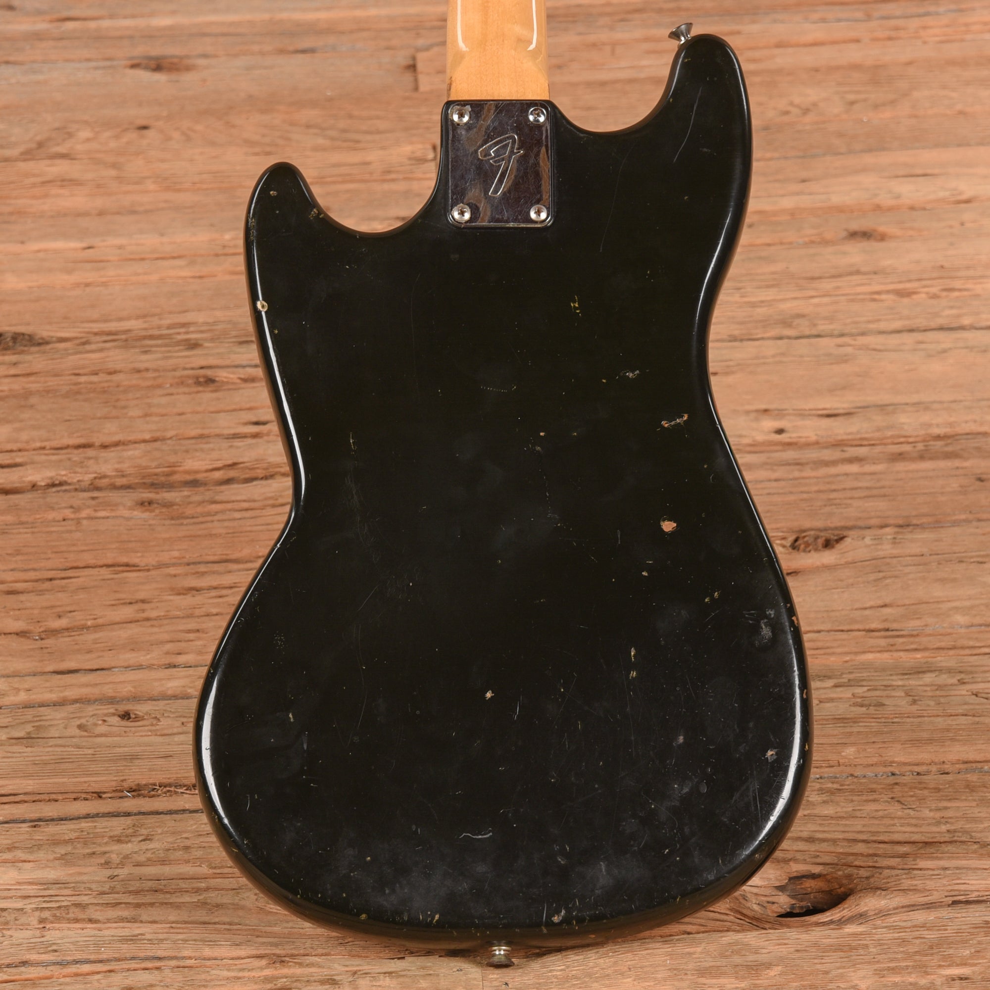Fender Musicmaster Black 1978 Electric Guitars / Solid Body