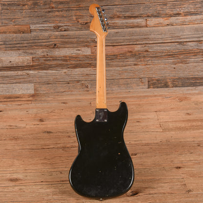 Fender Musicmaster Black 1978 Electric Guitars / Solid Body