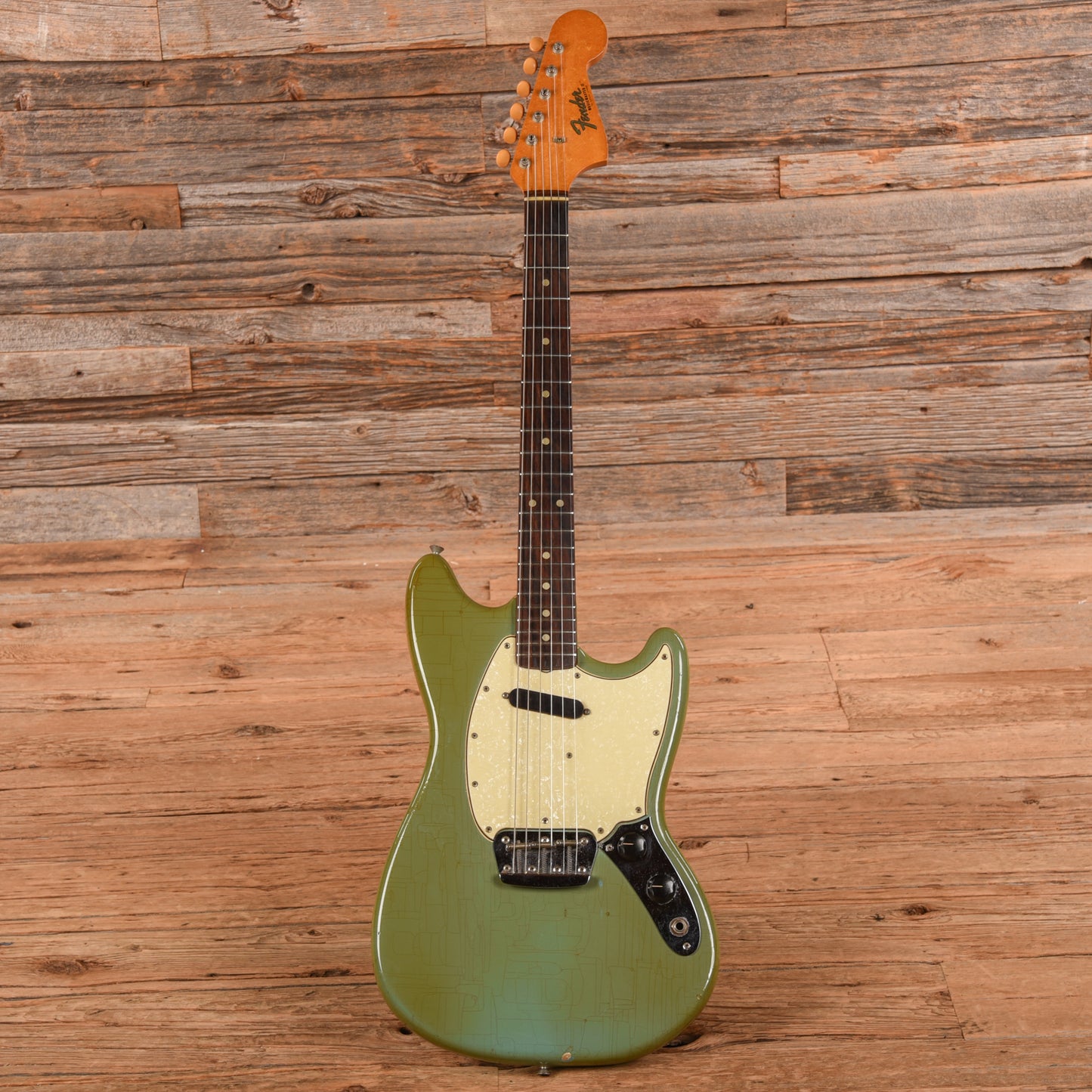 Fender Musicmaster Blue 1965 Electric Guitars / Solid Body
