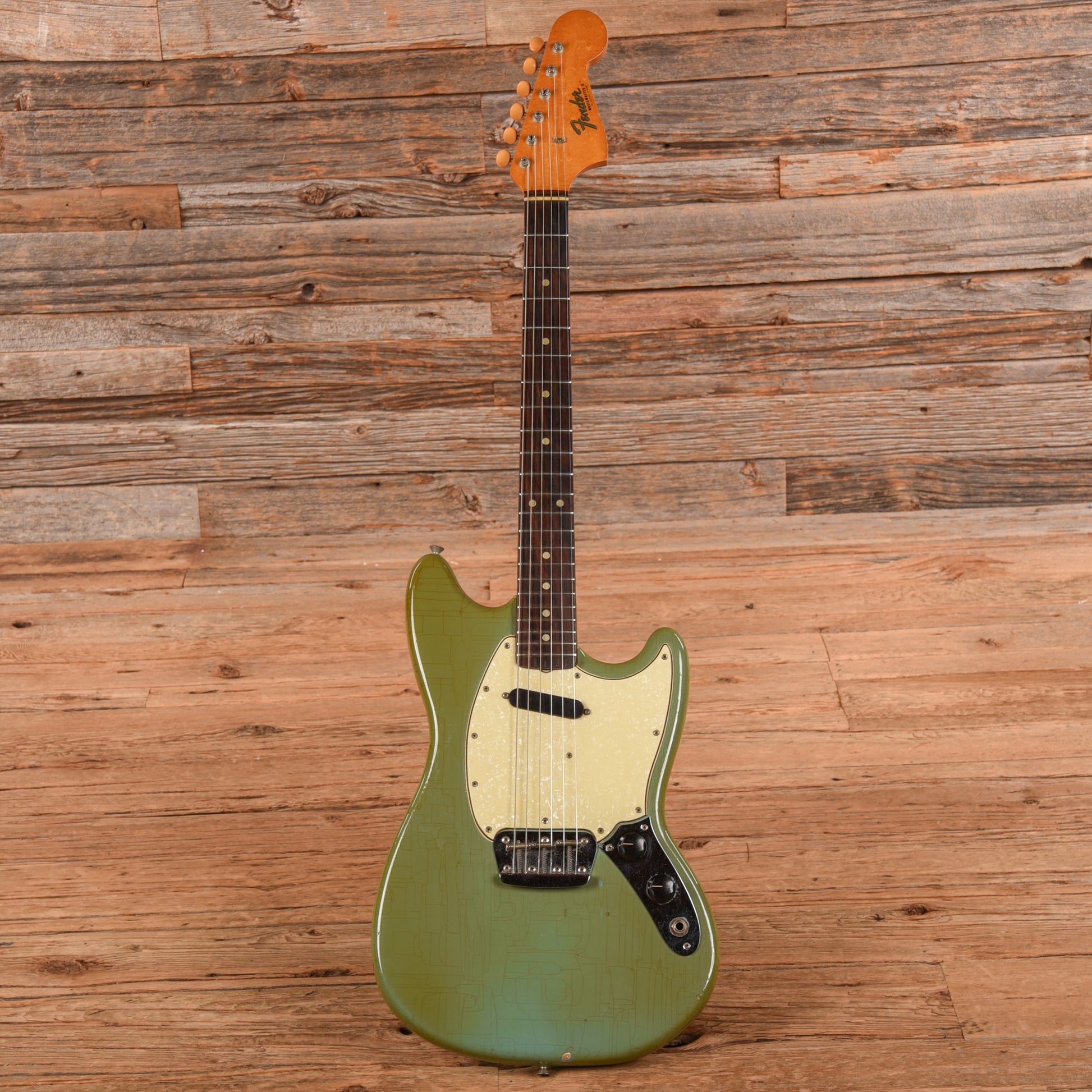 Fender Musicmaster Blue 1965 Electric Guitars / Solid Body