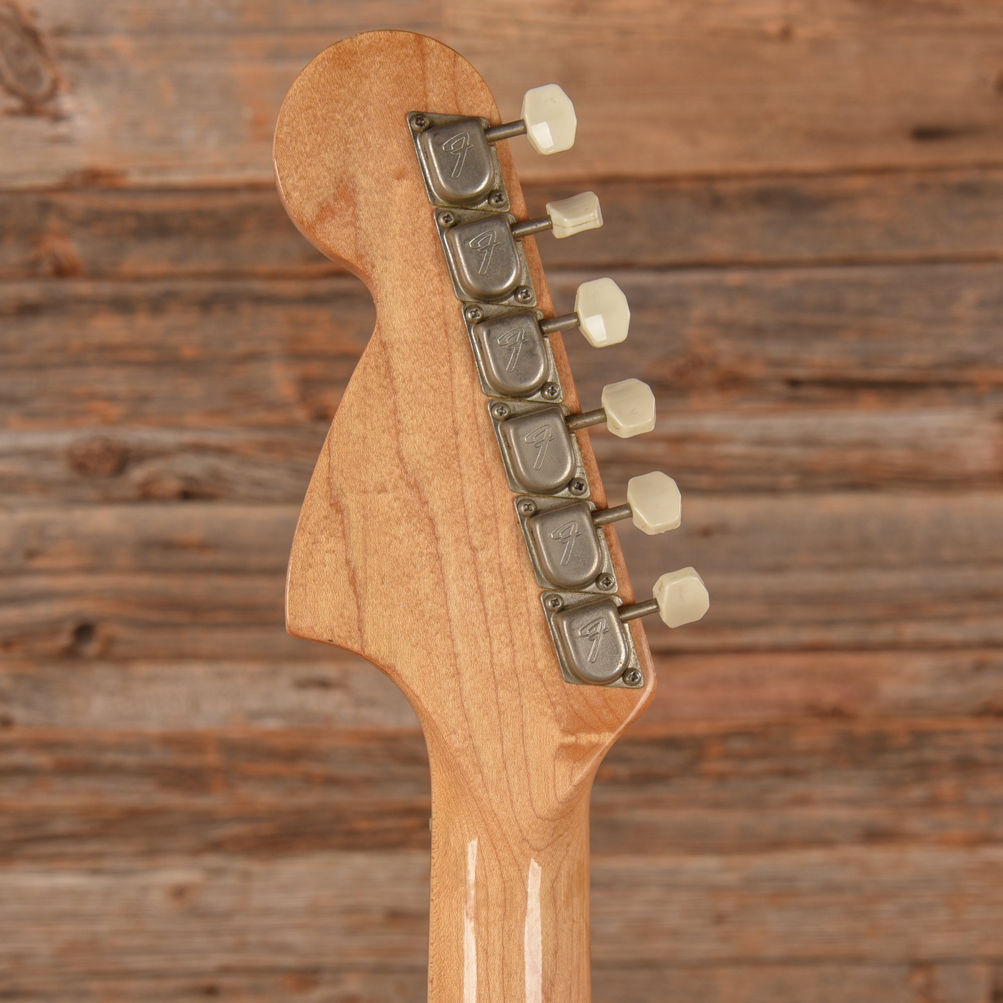 Fender Musicmaster Blue 1974 Electric Guitars / Solid Body