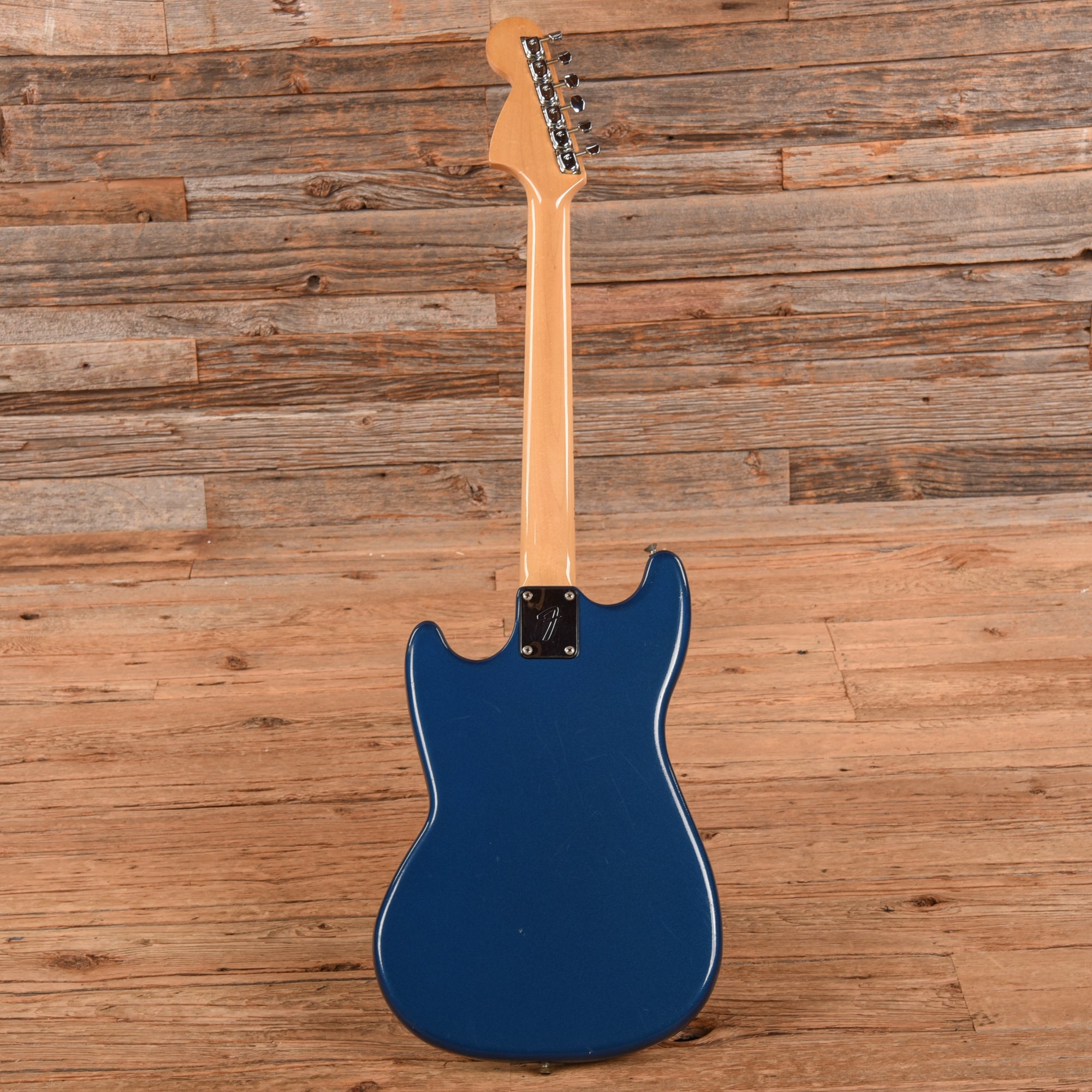 Fender Musicmaster Blue Refin 1978 Electric Guitars / Solid Body
