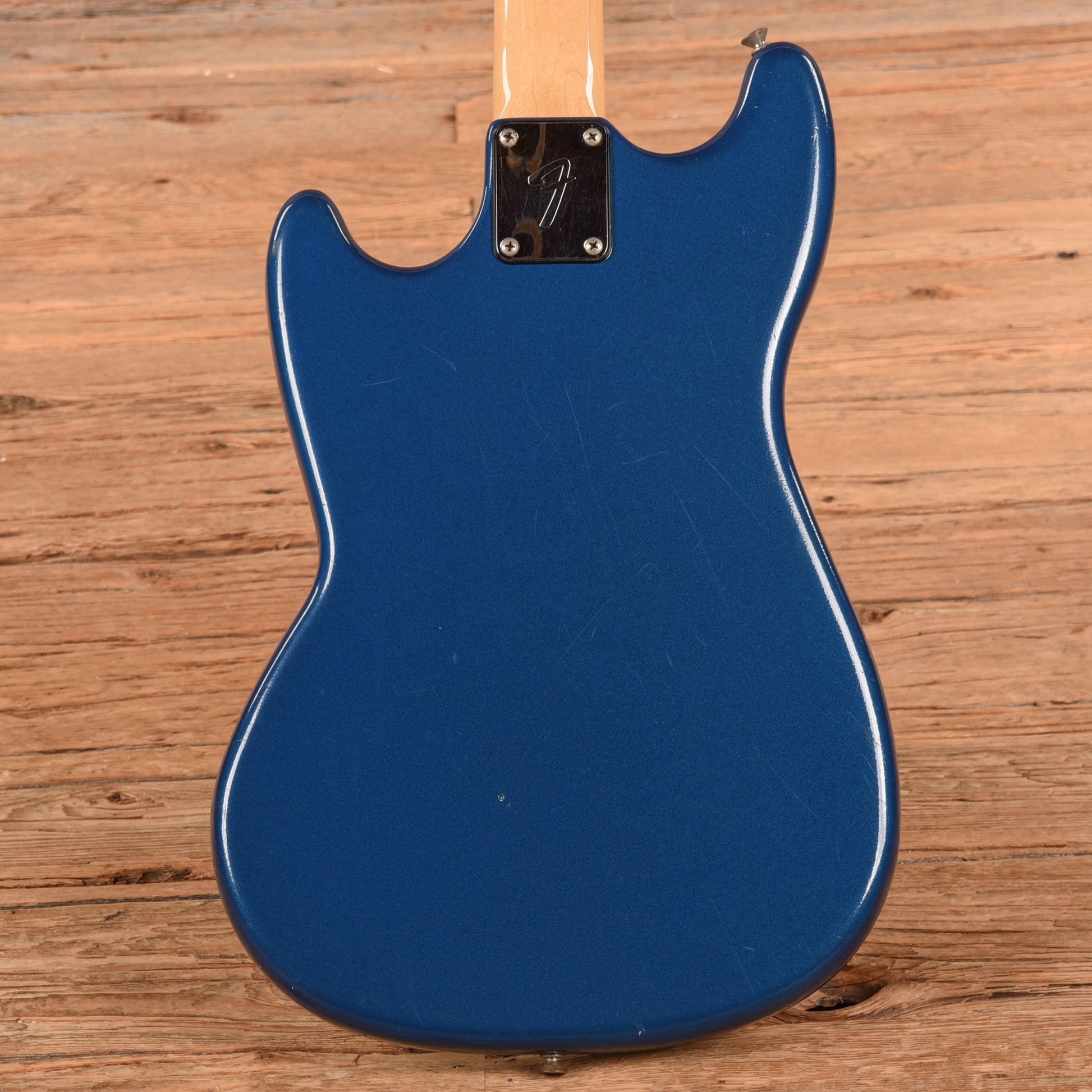 Fender Musicmaster Blue Refin 1978 Electric Guitars / Solid Body