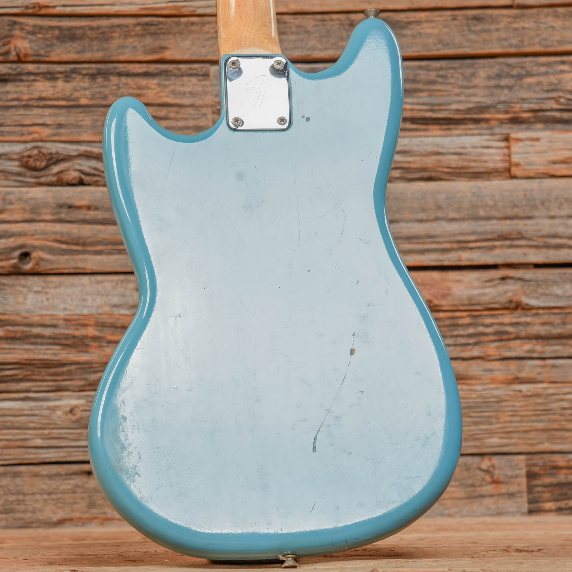 Fender Musicmaster Daphne Blue 1973 Electric Guitars / Solid Body