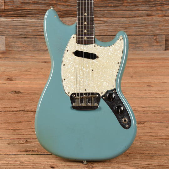 Fender Musicmaster II Blue 1965 Electric Guitars / Solid Body