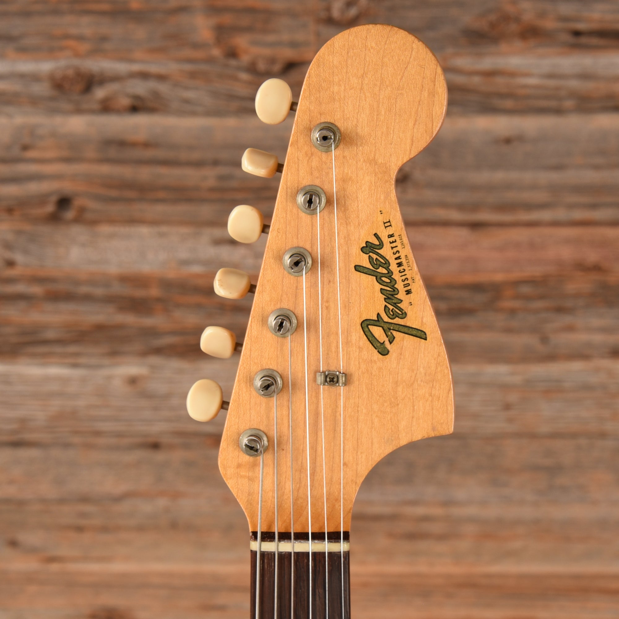 Fender Musicmaster II Blue 1965 Electric Guitars / Solid Body