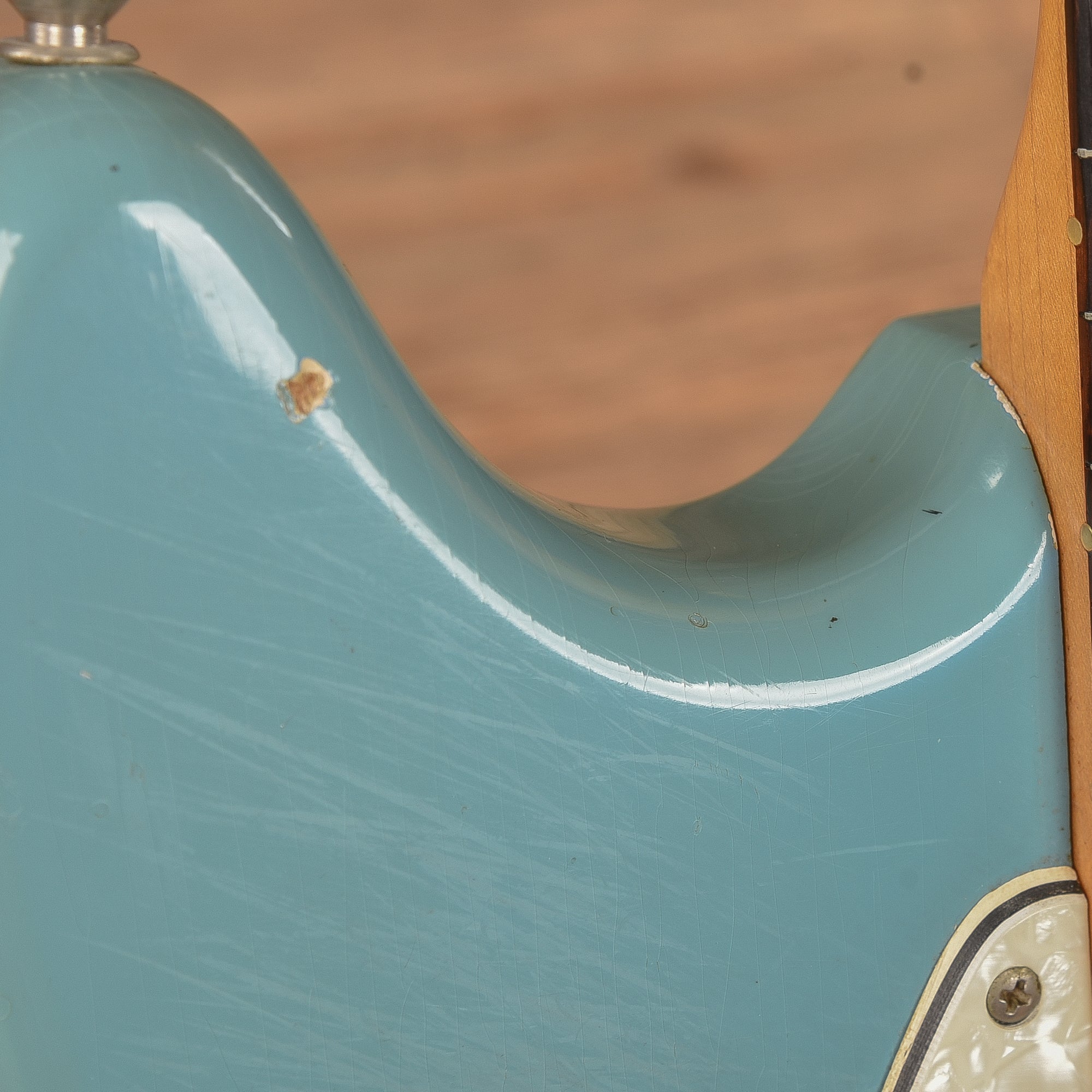 Fender Musicmaster II Blue 1965 Electric Guitars / Solid Body