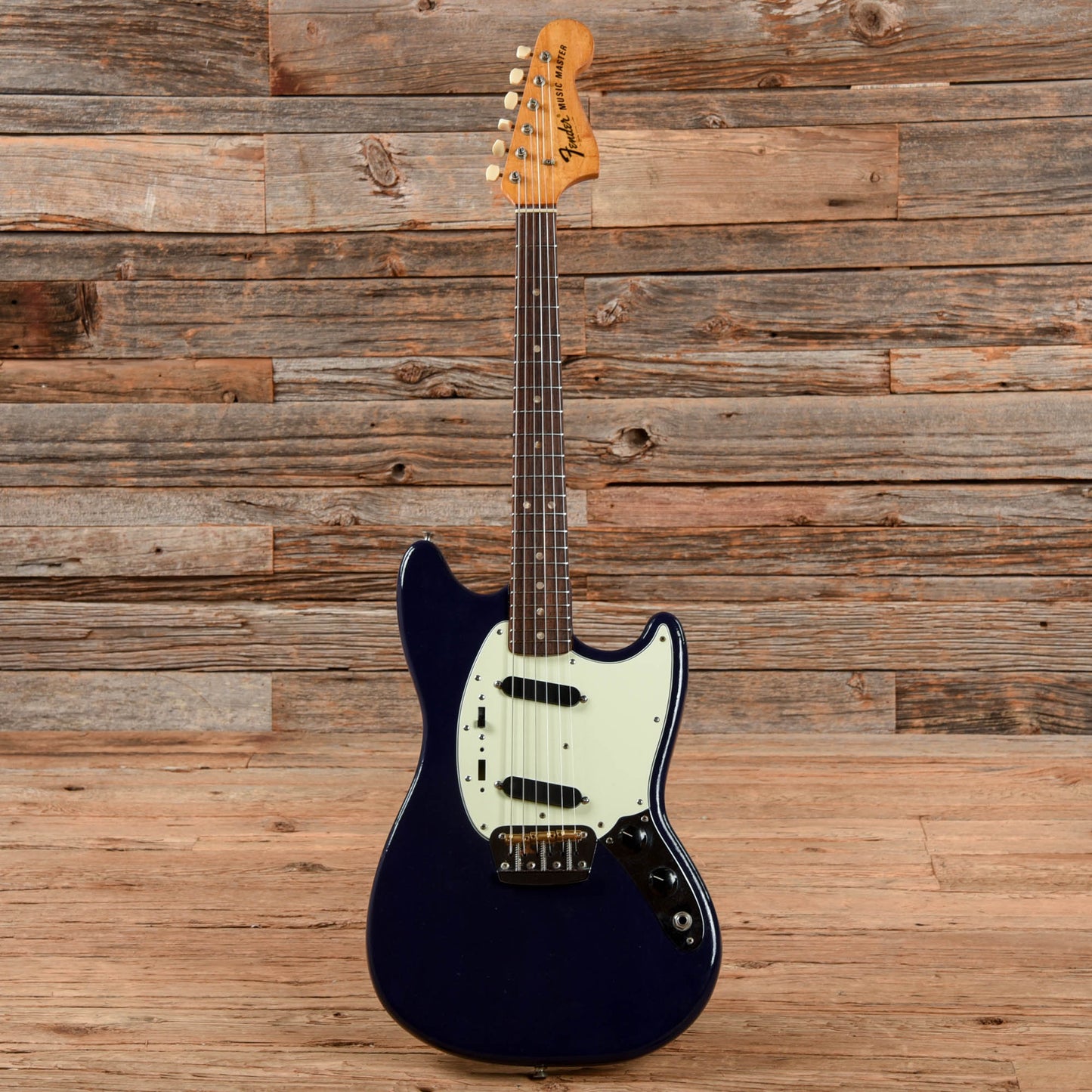 Fender Musicmaster Purple Refin 1972 Electric Guitars / Solid Body