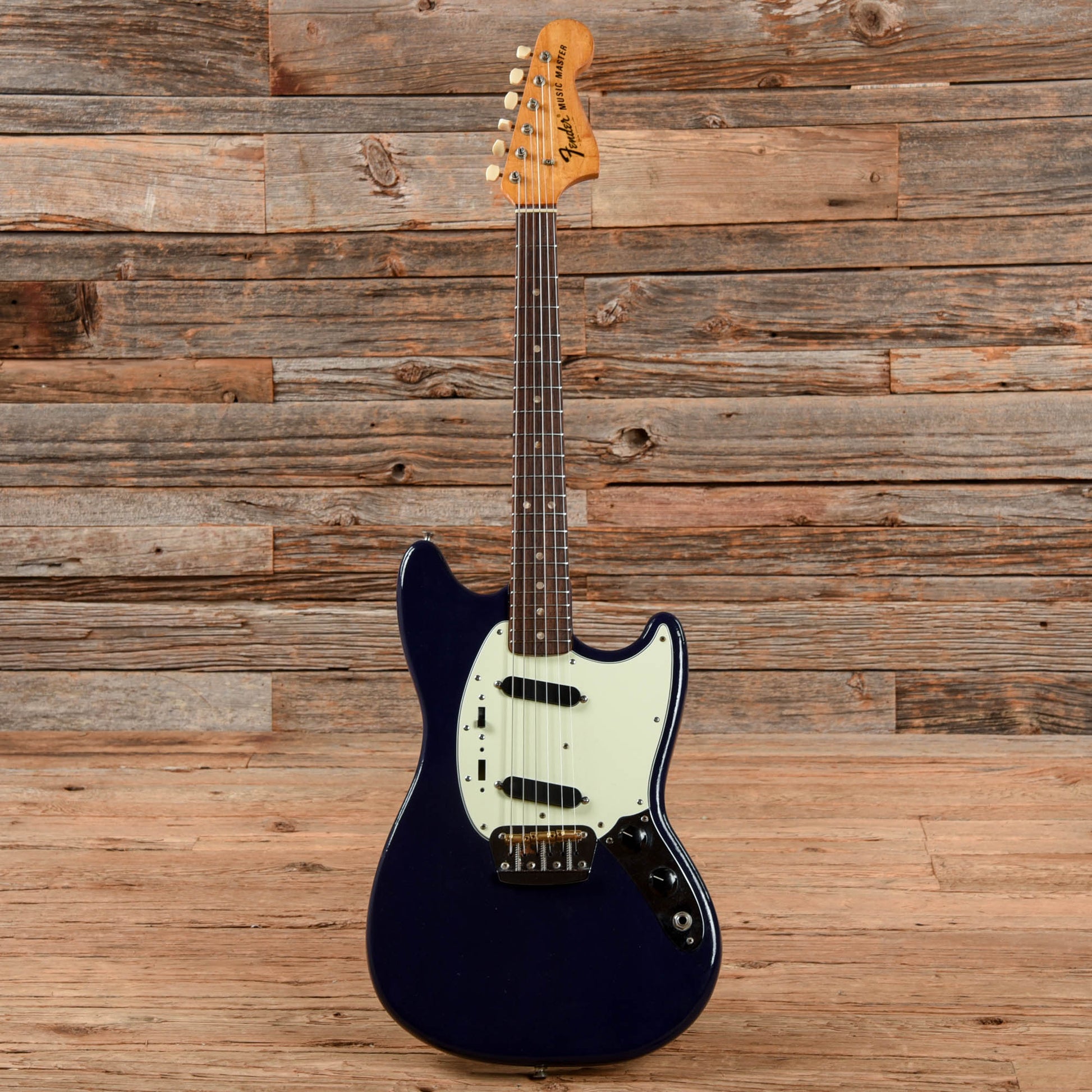 Fender Musicmaster Purple Refin 1972 Electric Guitars / Solid Body