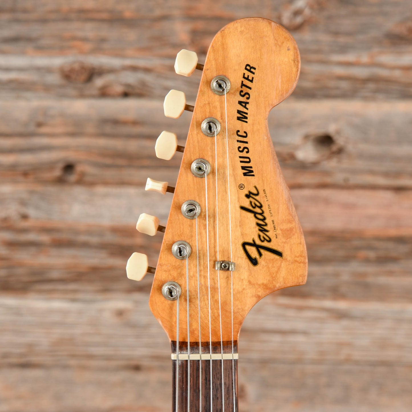 Fender Musicmaster Purple Refin 1972 Electric Guitars / Solid Body