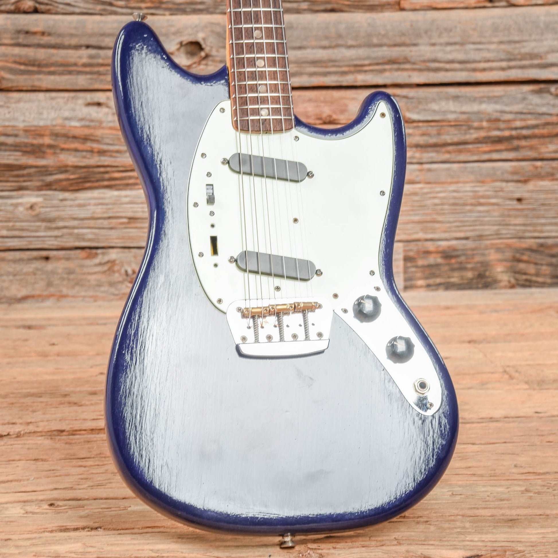 Fender Musicmaster Purple Refin 1972 Electric Guitars / Solid Body