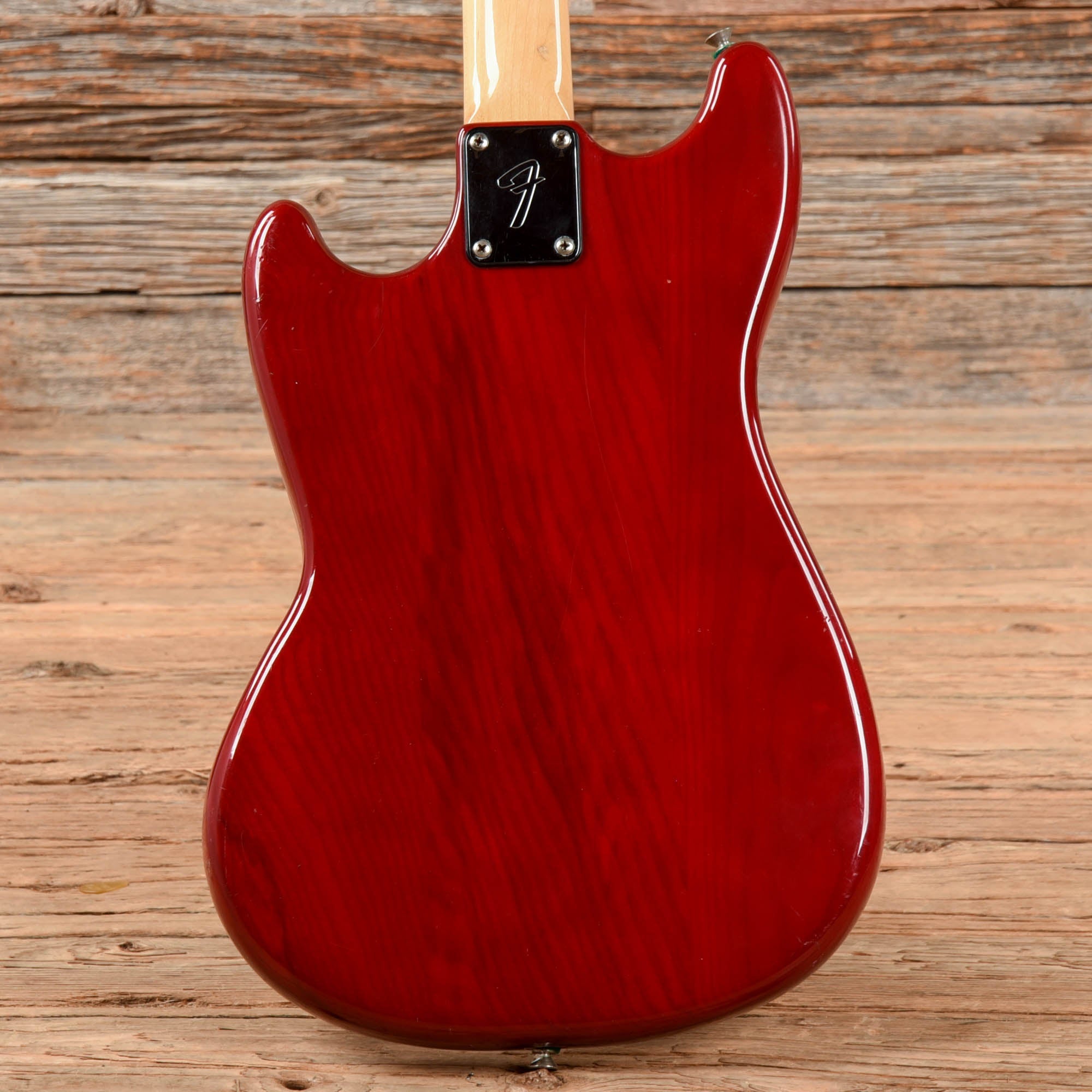 Fender Musicmaster Wine Red 1979 Electric Guitars / Solid Body