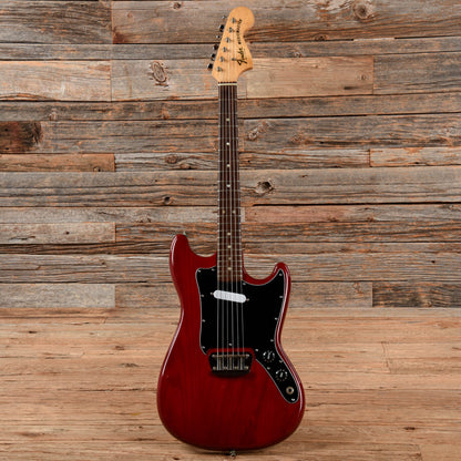 Fender Musicmaster Wine Red 1979 Electric Guitars / Solid Body