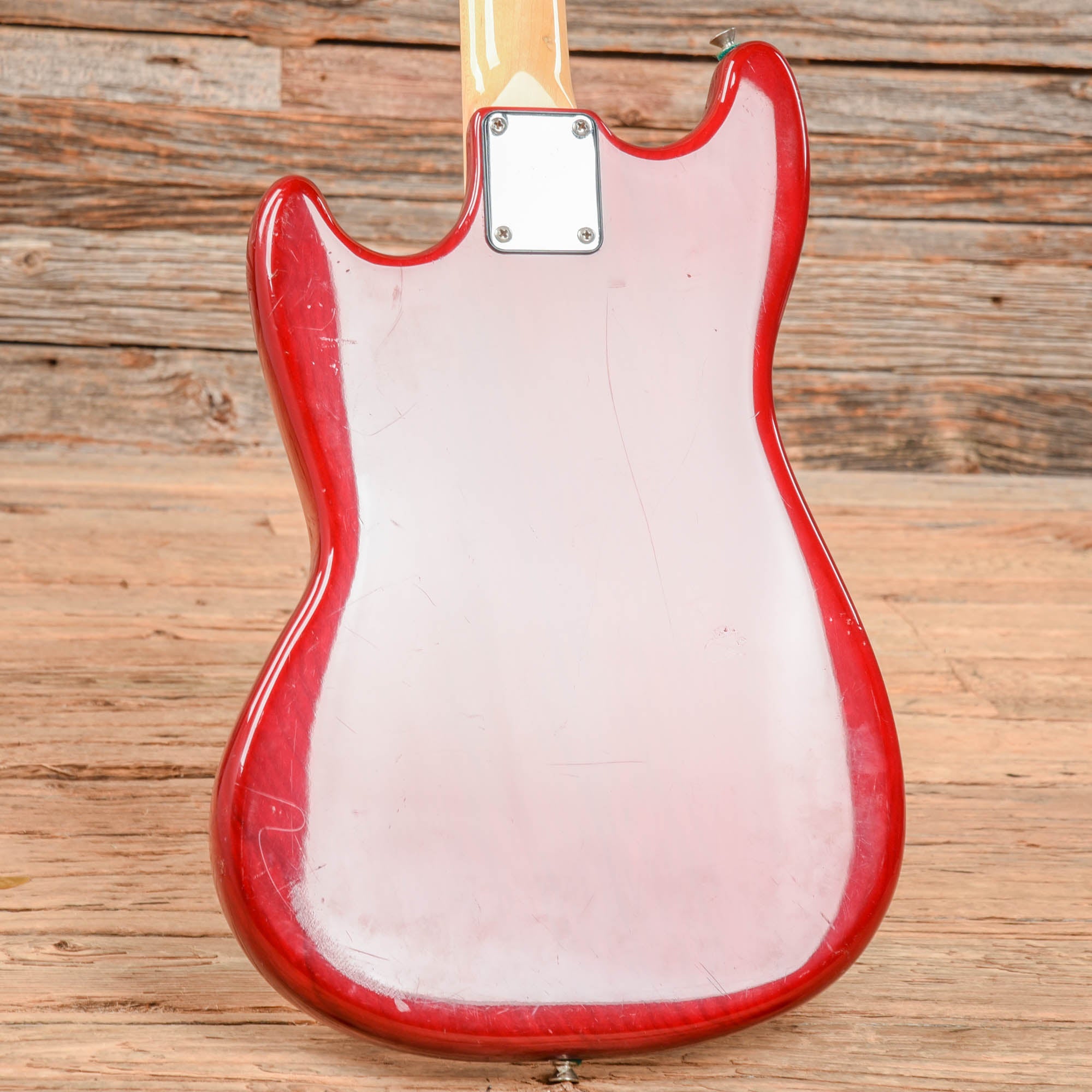 Fender Musicmaster Wine Red 1979 Electric Guitars / Solid Body