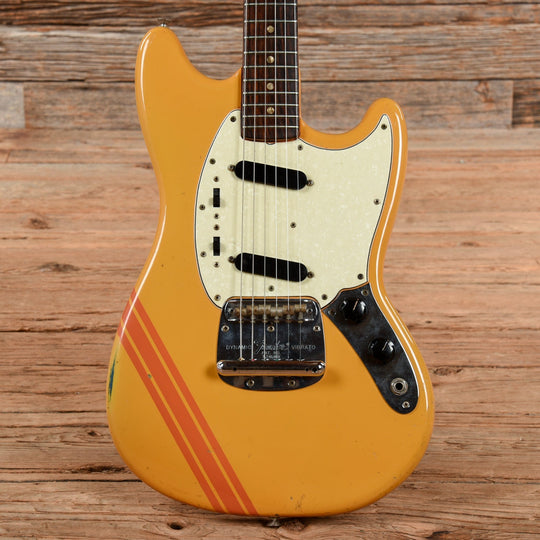 Fender Mustang Competition Orange 1968 Electric Guitars / Solid Body