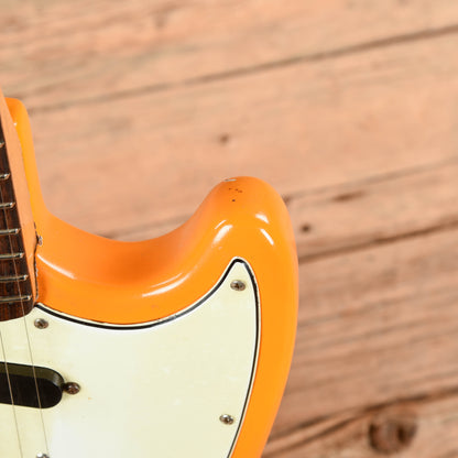 Fender Mustang Competition Orange Refin 1968 Electric Guitars / Solid Body