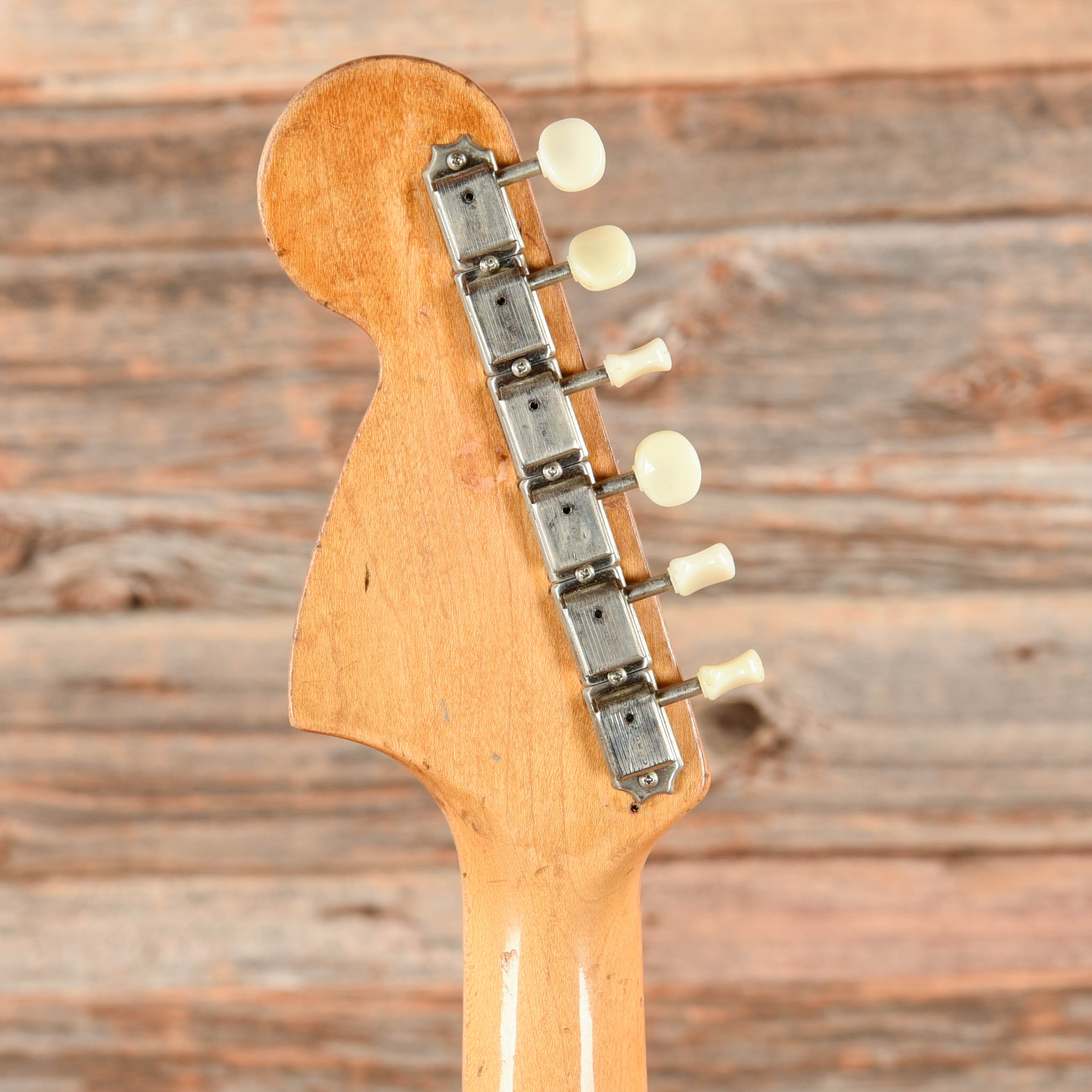 Fender Mustang Competition Orange Refin 1968 Electric Guitars / Solid Body