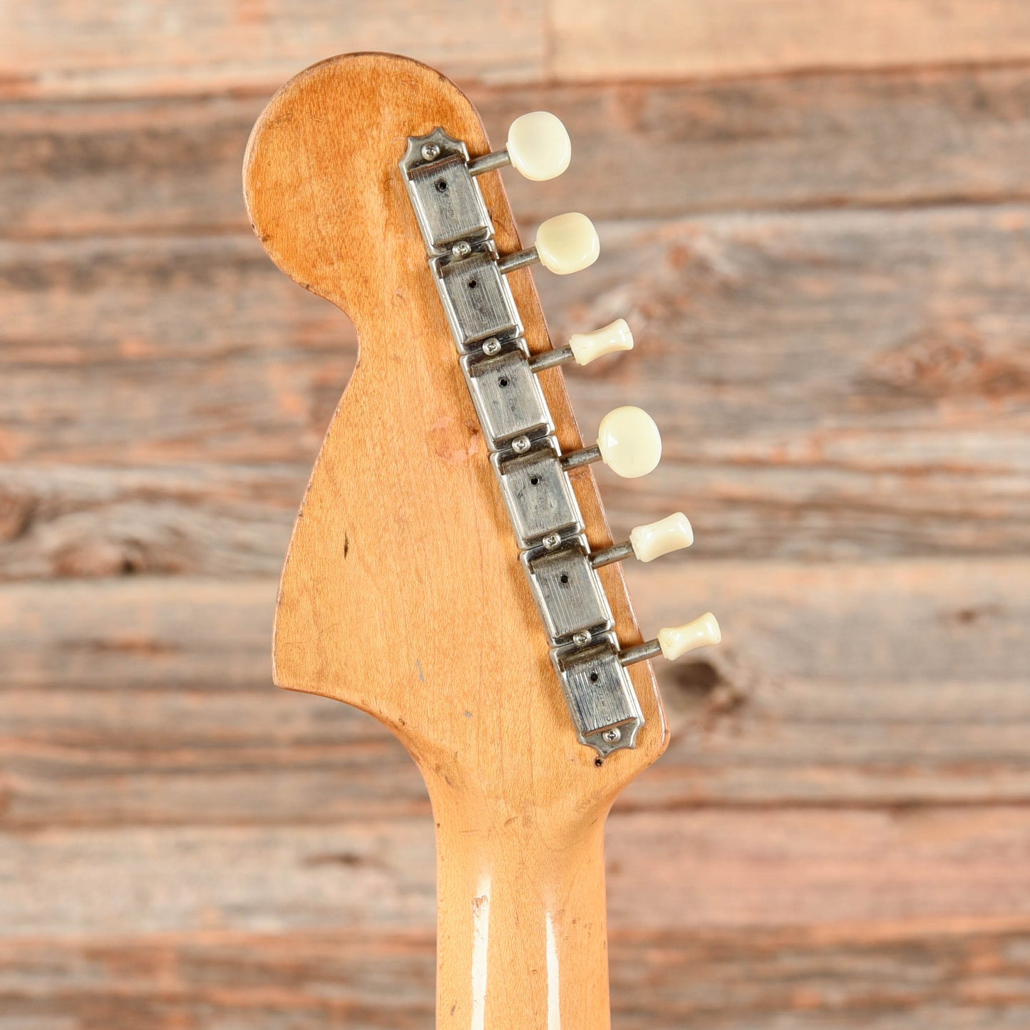Fender Mustang Competition Orange Refin 1968 Electric Guitars / Solid Body