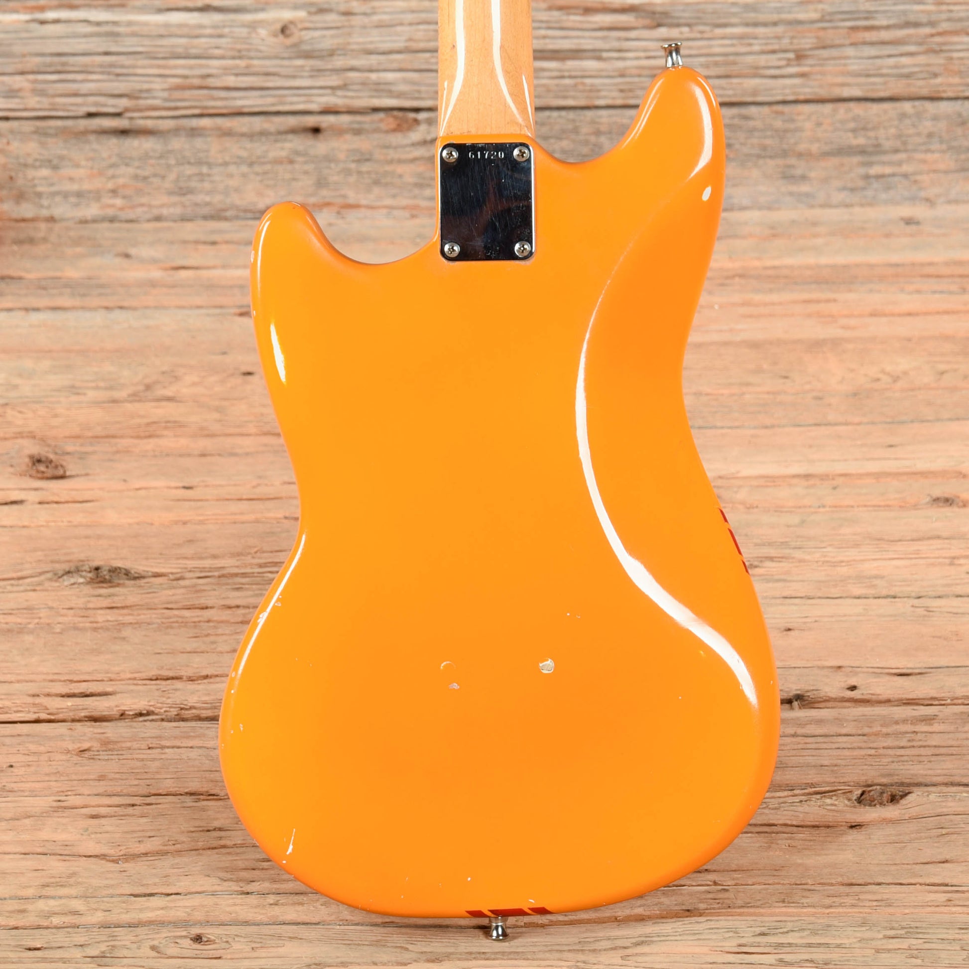 Fender Mustang Competition Orange Refin 1968 Electric Guitars / Solid Body