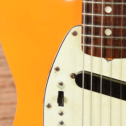 Fender Mustang Competition Orange Refin 1968 Electric Guitars / Solid Body