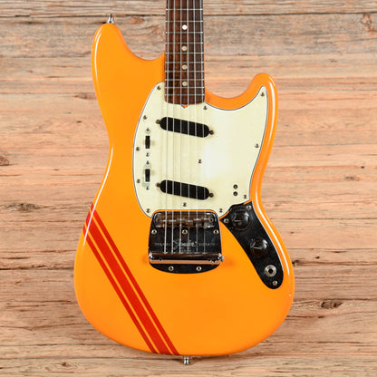 Fender Mustang Competition Orange Refin 1968 Electric Guitars / Solid Body
