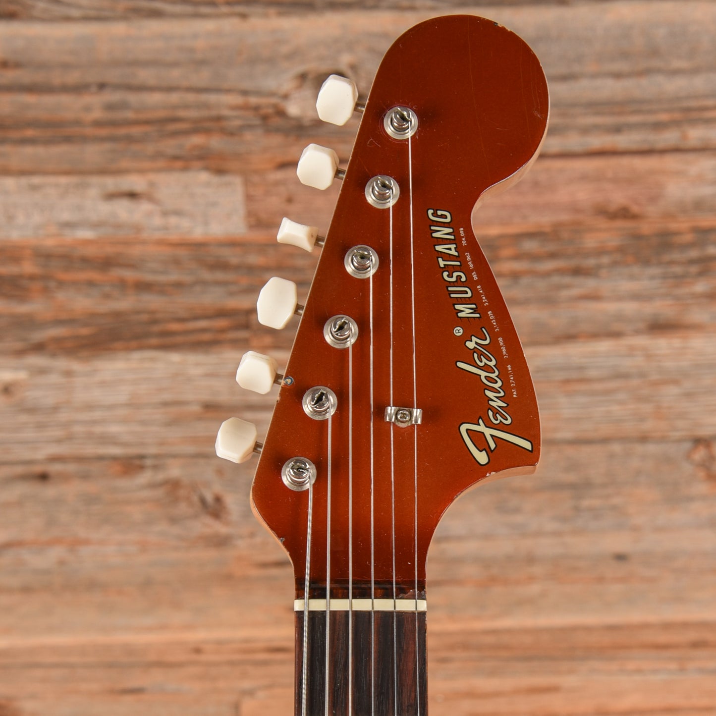 Fender Mustang Competition Red 1970 Electric Guitars / Solid Body