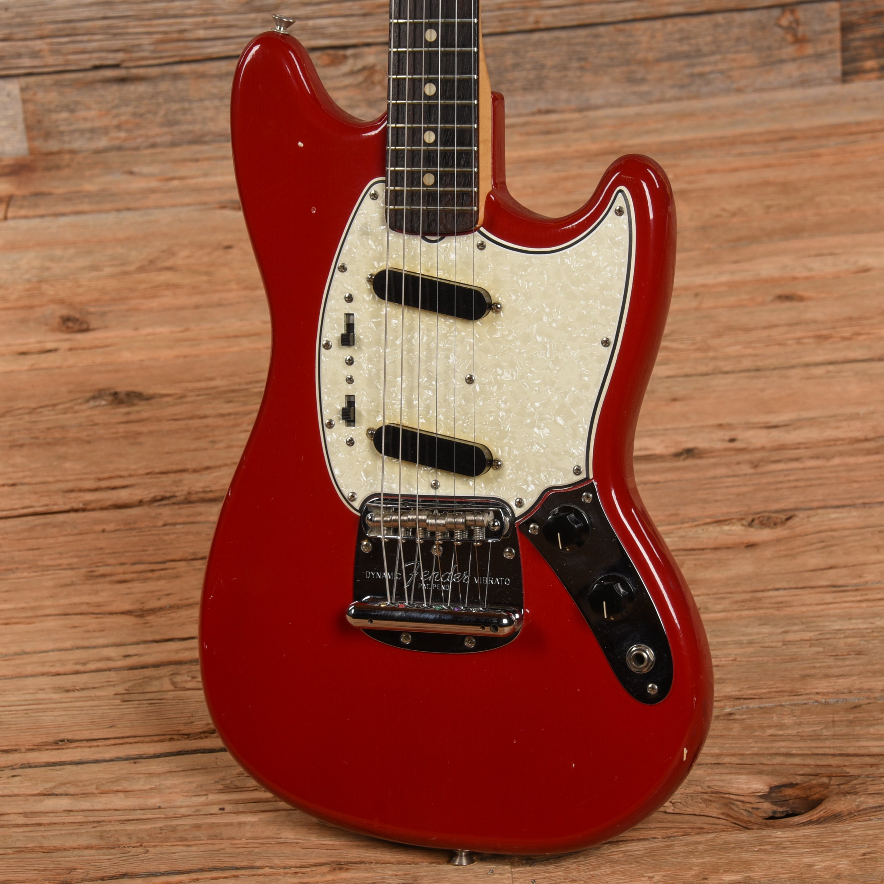 Fender Mustang Dakota Red 1966 Electric Guitars / Solid Body
