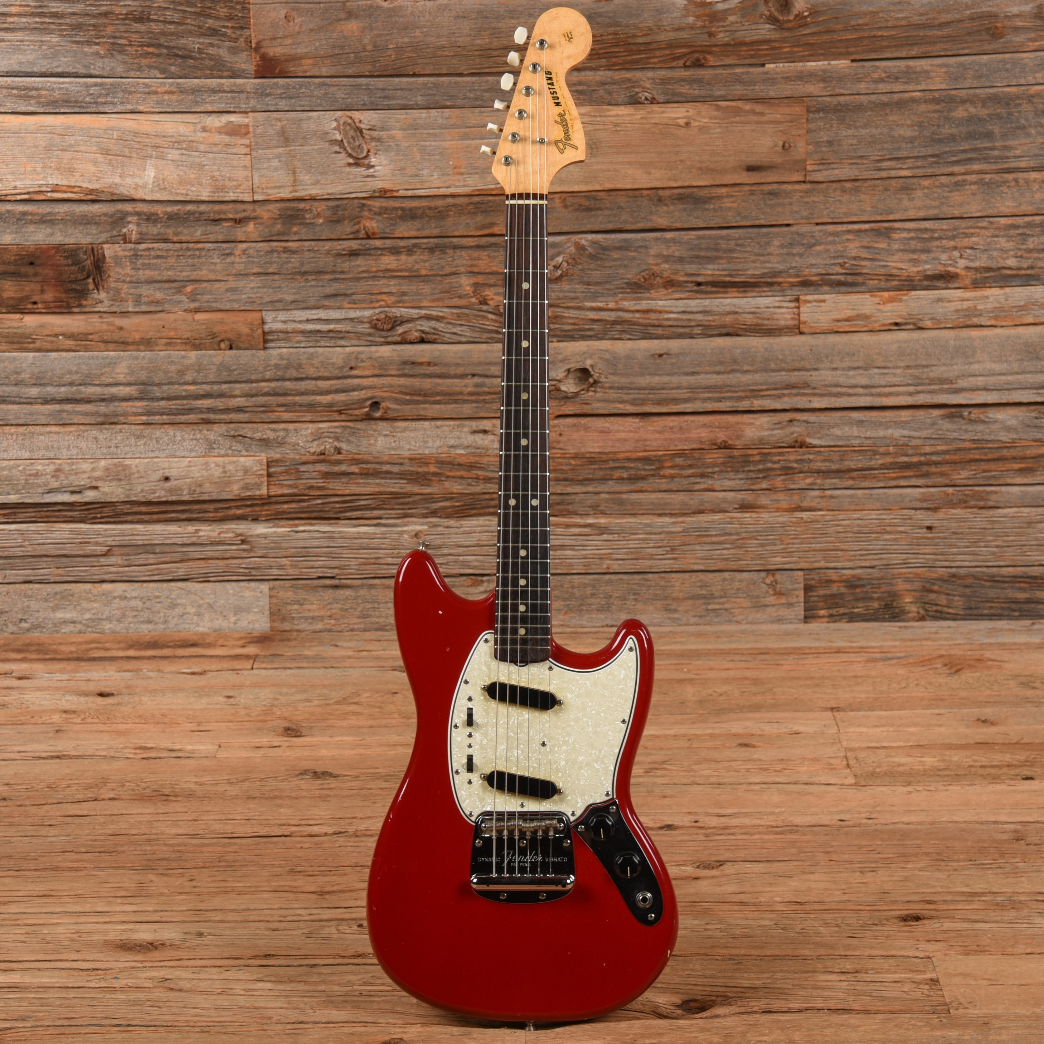 Fender Mustang Dakota Red 1966 Electric Guitars / Solid Body