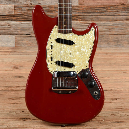 Fender Mustang Dakota Red 1966 Electric Guitars / Solid Body