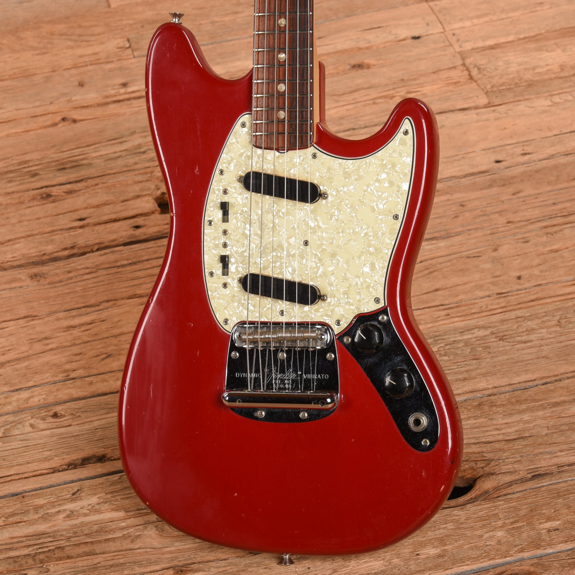 Fender Mustang Dakota Red 1967 Electric Guitars / Solid Body