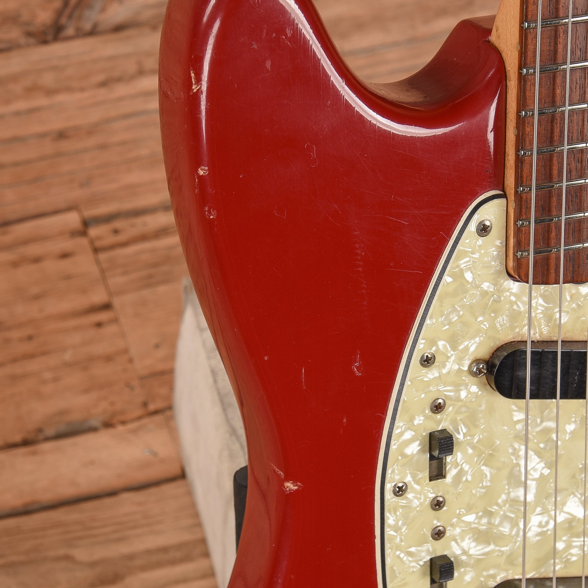 Fender Mustang Dakota Red 1967 Electric Guitars / Solid Body