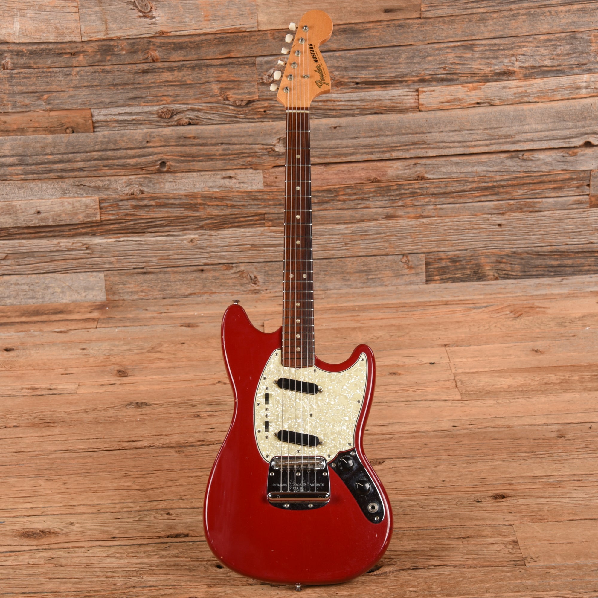 Fender Mustang Dakota Red 1967 Electric Guitars / Solid Body